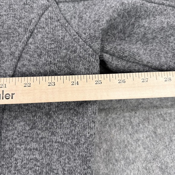 Peter Millar Jacket Mens XL Gray Fleece Full Zip Stand Collar Pockets MF18EZ34 - Picture 9 of 12